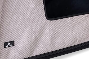 Будка для собак Knuffelwuff Yucatan XL, бежева, 105 x 85 x 80 см - підходить для лежанок, матраців та корзинок для собак