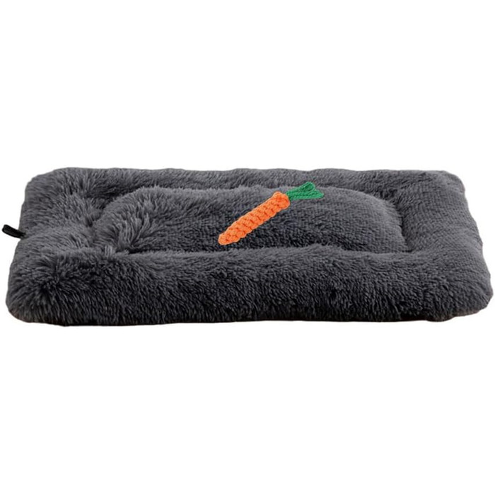 Крісло-ліжко для собак великих порід та котів Chickwin, миється, м'яке, антистрес, преміум-якість (L/110*80 см, S/60*40 см, темно-сірий)