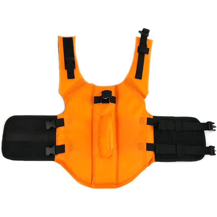 Спасальний жилет для собак FONLAM - помаранчевий, розмір S