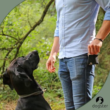 Сумка для ласощів Dogster® для собак - зручний мішечок для смаколиків, швидкий доступ до винагороди, з карабіном