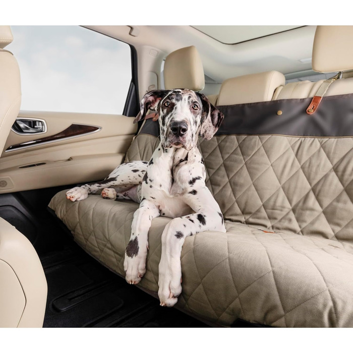 Водонепроникний чохол на заднє сидіння PetSafe Solvit для захисту автомобіля від шерсті, бруду та подряпин, зелений, екстра широкий