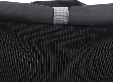 Клітка-переноска для тварин на велосипед, 36x25x36 см, чорна