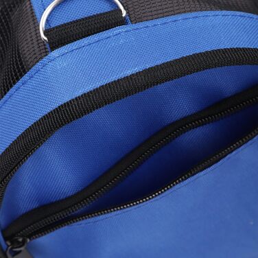 Транспортна сумка для тварин ITODA: переноска для собак та котів, водонепроникна, 43 x 27 x 26 см, блакитна