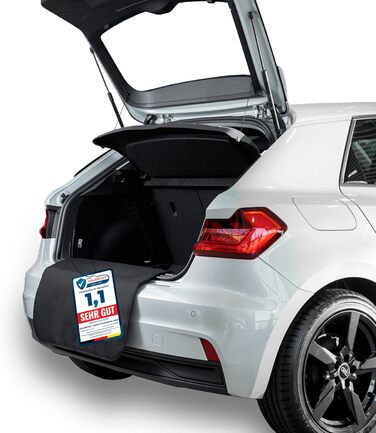 Захист для вантажного відсіку LIONSTRONG® – універсальний килимок для багажника авто [з підкладкою & водонепроникний] – для собак, SUV, легкових авто – захист від подряпин та ковзання (100x73 см)