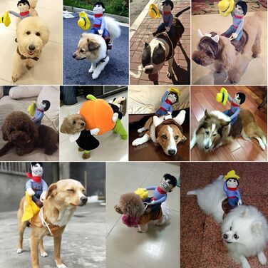 Костюм для собаки Ковбойський стиль: теплий, зручний набір для фотосесій та святкування, XL