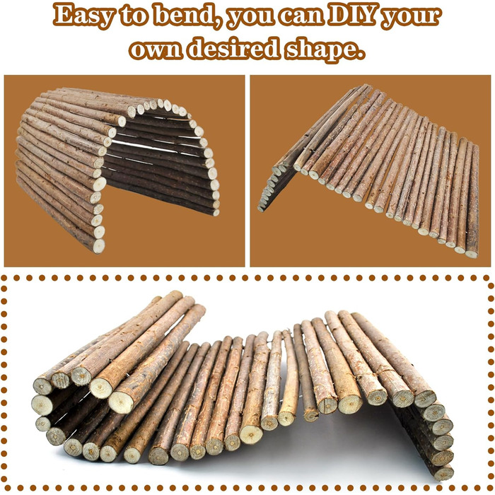 Дерев'яна кішка-міст Kathson для гри гризунів: хом'як, кролик, єнот, тхір, їжак, щур, білка та інші