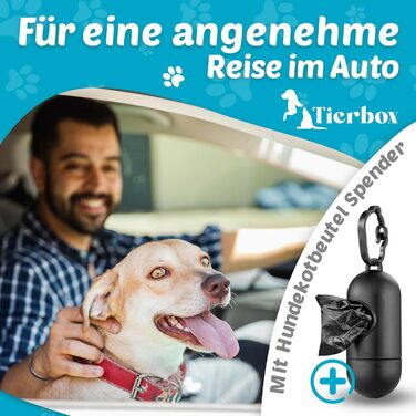Автокрісло для собак з дозатором відходів - автокрісло для маленьких собак | Зручне та безпечне