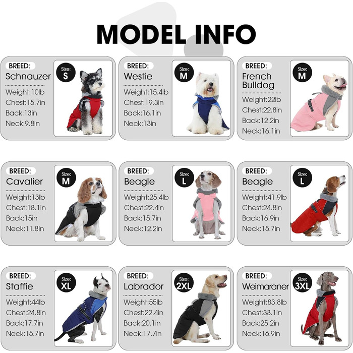 Зимовий теплий куртка для собак Nanaki з флісовою підкладкою, водонепроникний, світловідбиваючий, з отвором для повідка, пухнастий комір, середній розмір, для прогулянок на вулиці, полювання, простий у використанні, X-Large, чорний