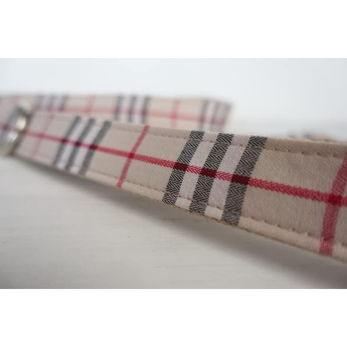 Нашийник для собак GearPro Nylon з регулюванням, хакі, камуфляжний принт, металева застібка, 5 розмірів, поводок 110 см