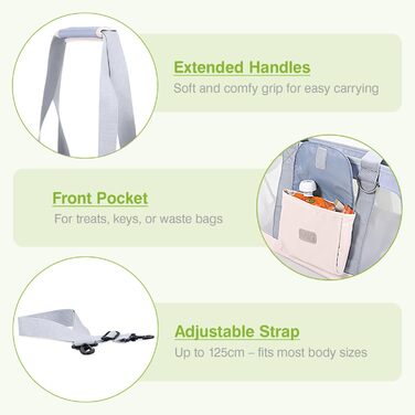 Транспортна сумка для собак та котів ALLSOPETS, легка, дихаюча, для подорожей, до ветеринара, рожева/сіра