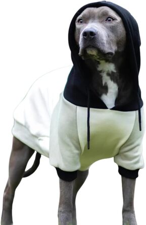 Худі для собак Spark Paws, преміум-фліс, комфорт, оливкова кремова, 4XL, для всіх порід