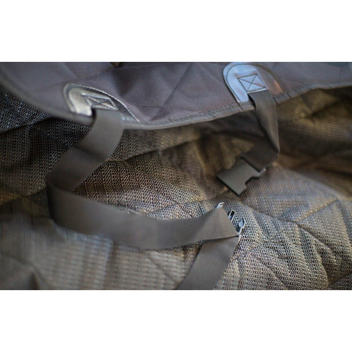 Захисна автомобільна ковдра Eleoption: водовідштовхувальна, антиковзаюча, для собак, сидінь, багажника, заднього сидіння (чорна)