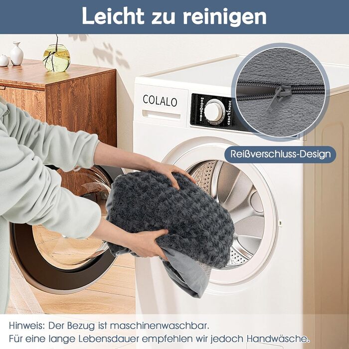 Ортопедичне собаче ліжко COSTWAY велике, диван для собак з подушкою, пінопласт, знімний та пральний чохол, підняті бортики, диван-ліжко для великих та середніх собак, сірий (XXL-135 x 91 x 18 см)