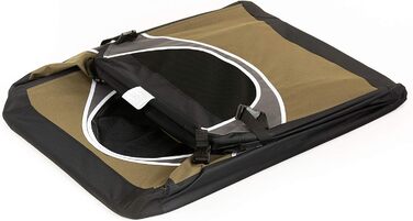 Транспортна переноска для собак 82x59x59 см, складана, CoolPet Box (оливковий)