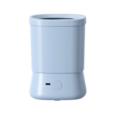 Автоматичний очищувач лап для собак Moreeulsi | 2-ступеневий, анти-розбризкування, для щоденних прогулянок та подорожей (блакитний)