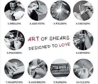 Професійний набір перукарських ножиць Aolanduo: основні ножиці 6.0 дюймів та ножиці для проріджування, з нержавіючої сталі VG10, ергономічний дизайн, для перукарів та барберів