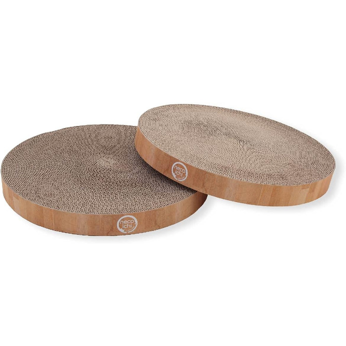 Кігтеточка-лежанка Necoichi Cozy Kratznapf для котів, 1.31 кг (підкладка дуб, Regular)