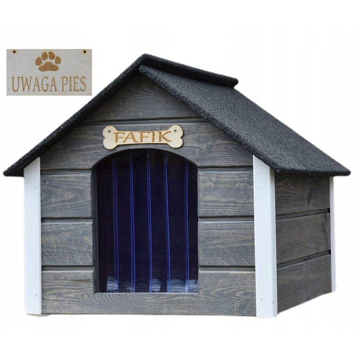 Будник для собак Drewmart, дерево, зовнішні розміри: 83 x 63 x 63 см
