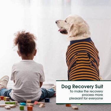 Тіло для собак після операції, захист від лизання, дихаючий боді для собак, XS, коричневий (1 шт.)