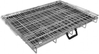 Складана переносна клітка/переноска для собак ZEYUAN, металева, для транспортування