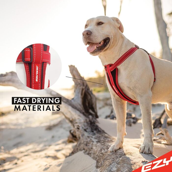 Шлея для собак EzyDog Cord, розмір M, 45–73 см, 10–19 кг