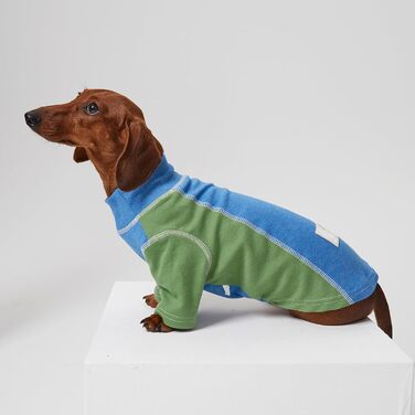 Світшот-куртка для собак Дакль, бавовняний пуловер, комбінезон для мініатюрних даклів, піжама, одяг для тварин з двома ніжками, з довгими рукавами, еластичний, м'який, зручний, рожева футболка для домашніх тварин S