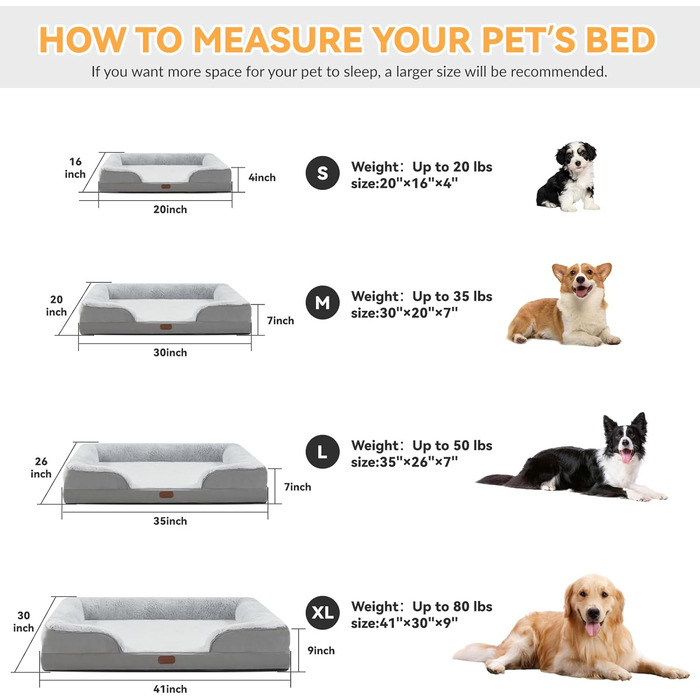 Ортопедичне собаче ліжко 