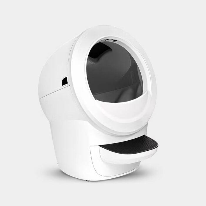 Автоматичний туалет для котів Litter-Robot 4 Whisker, білий, Wi-Fi, самоочищення, з бортиком і сходинкою, під грудкуватий наповнювач, гарантія 2 роки
