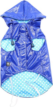 Регенкожух Croci Raindrop, блакитний, 30 см