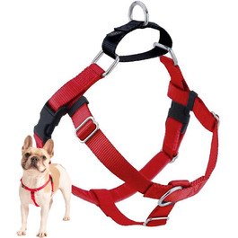 Шлейка для собак 2 Hounds Design Freiheit Wags Whiskers, проти ривків, розмір L