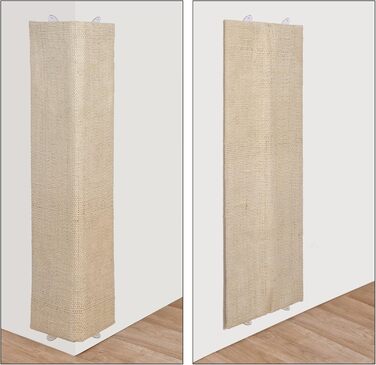 Набір з 3 кігтечок для котів BigDean: настінний, кутовий, 80 см