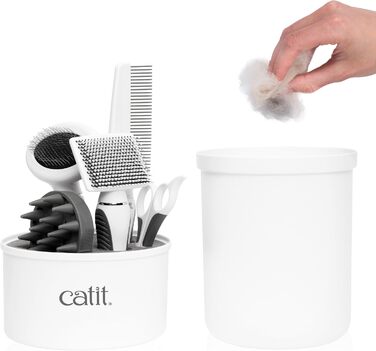 Набір щіток Catit для короткошерстих котів, щітки для догляду за шерстю короткошерстих котів