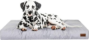 Крісло-ліжко для собак, прямокутне, 90x70 см, колір - попіл (DOGGY)