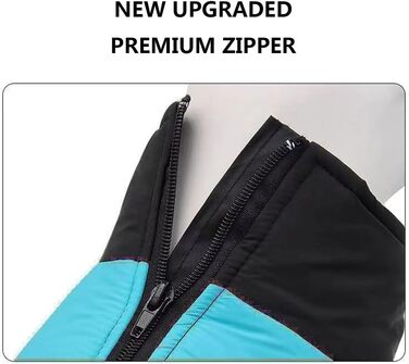 Водонепроникний теплий зимовий одяг для собак: тепла флісова куртка з відстібаним коміром та регульованою жилеткою Hunter для малих, середніх та великих собак (C, L)