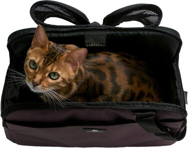 Переноска для тварин Sleepypod Atom для подорожей, авіаперевезень, темно-коричнева