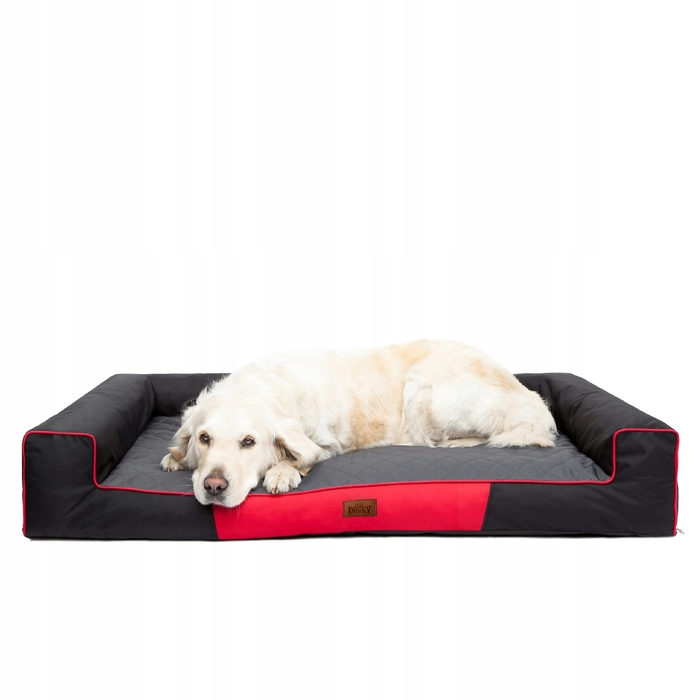 Диван для собак Doggy, чорний, 100 см x 65 см