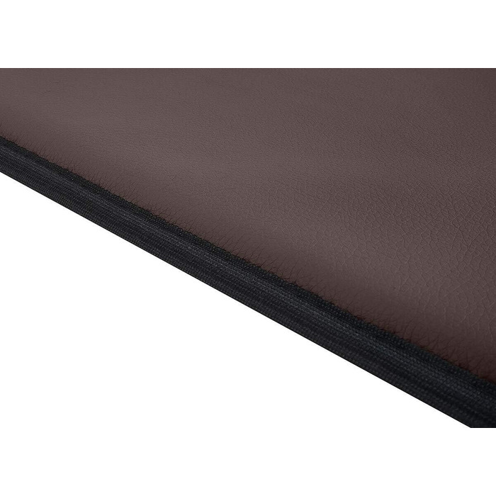 Килимок для собак Knuffelwuff Cheyenne з екошкіри, 95 x 60 см - подушка для собак великих, середніх та маленьких порід - для дому, авто, кемпера, каравану (колір: коричневий, розмір: 120 x 80 x 2 см)