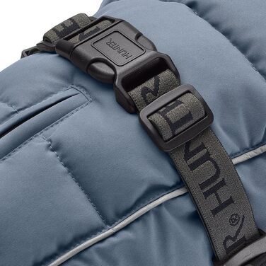 Теплий водовідштовхуючий теплий одяг для собак HUNTER Paxson для такс, колір карамель, розмір 40, з відбиваючими елементами