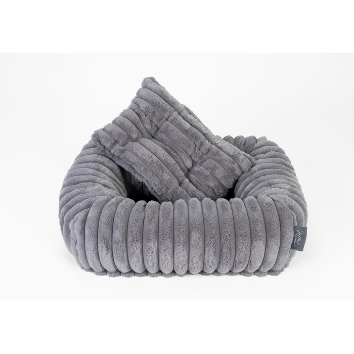 TrendPet Бісквітне ліжко для собак (Сірий, S)