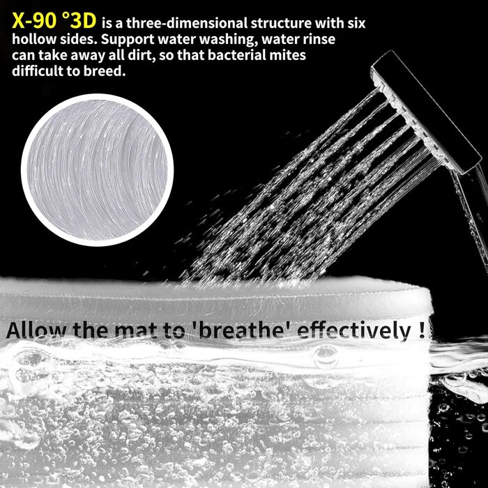 Ортопедичне собаче ліжко BingoPaw: велике, з м'якої PU шкіри, водонепроникне, 110x78x9 см