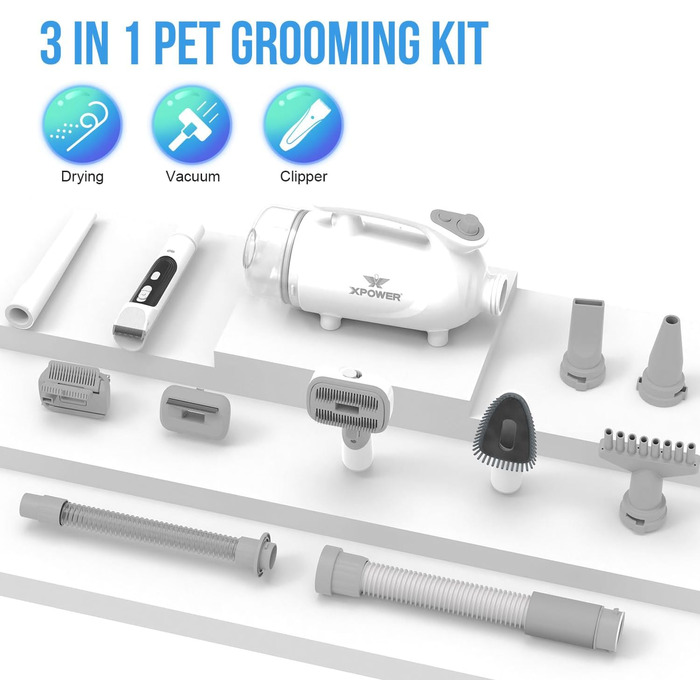 Набір для догляду за тваринами XPOWER з інструментами (B-117)