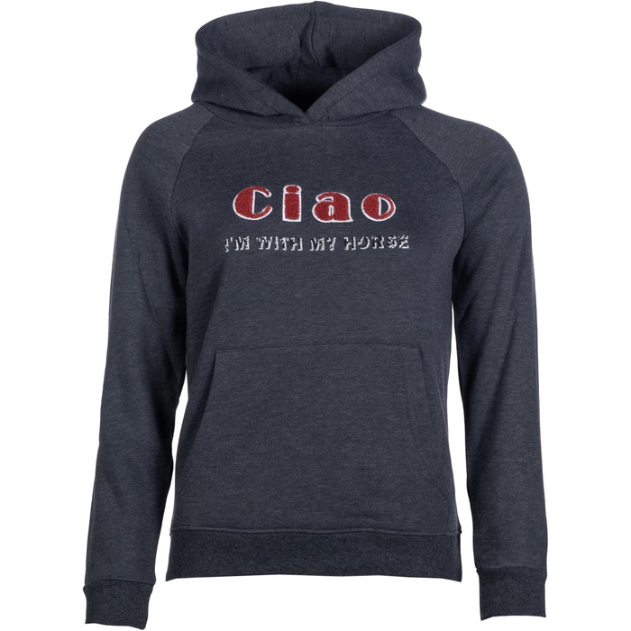 Джерсі-сітка для коня з шийною частиною HKM, сіра, 145 см