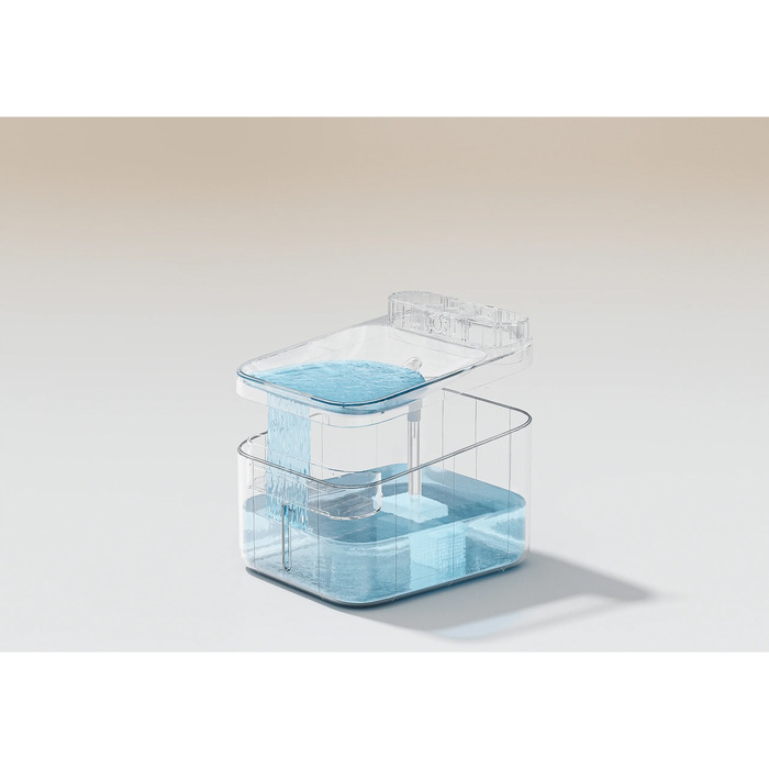 Розумний фонтан-поїлка для котів Xiaomi Smart Pet Fountain 2, IPX7, 3 режими, 3 л