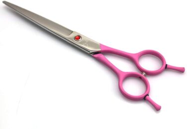 Професійні ножиці для грумінгу собак, 7,5 дюймів, прямі, преміум-сталь, для котів та собак, для стрижки