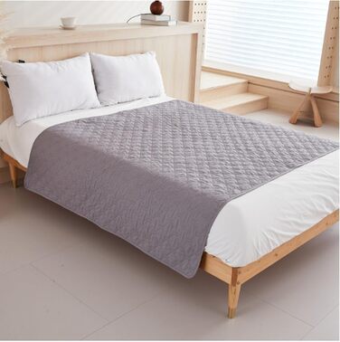 М'яка підстилка-ліжко для собак середніх порід, 75х75 см, сірого кольору. Підходить для дивана, легко миється, ручної роботи