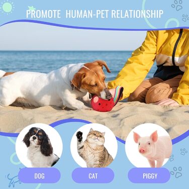 Іграшка для собак Larimuer Schleckball: інтерактивна годівниця-іграшка з силікону (червона)