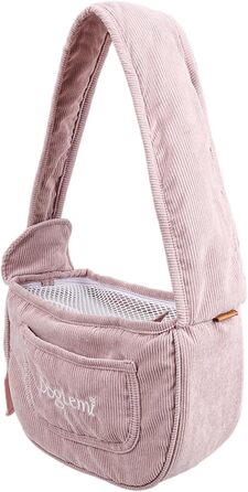 Шлейка для собак - регульована водонепроникна сумка-переноска для котів, легка сумка на плече для подорожей, сітчаста переноска з надійним ремінним кріпленням для маленьких тварин