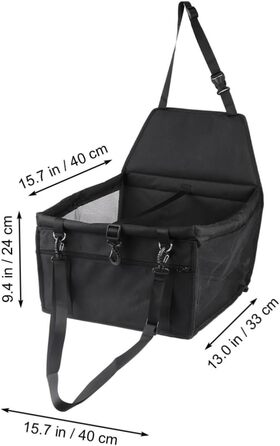 Сумка-переноска для тварин Toyvian: зручна та безпечна у подорожах. Підходить для котів, собак та цуценят. Має дихаючу сітку та регульований поводок.