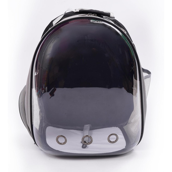 Транспортна сумка для собак та котів JUMI - переноска для котів та собак, рюкзак для собак, аксесуари для котів, туристична сумка, переноска з регульованим ременем, сітка для вентиляції (чорний)