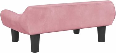 Килимок для собак, лежанка для собак, лежанка для котів, рожевий, з м'якою оббивкою, для маленьких собак та котів, Хастiербет